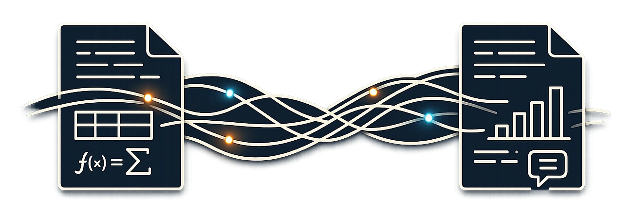 Document translation workflow preview with preserved structure